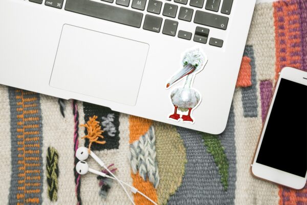 sticker pelican
