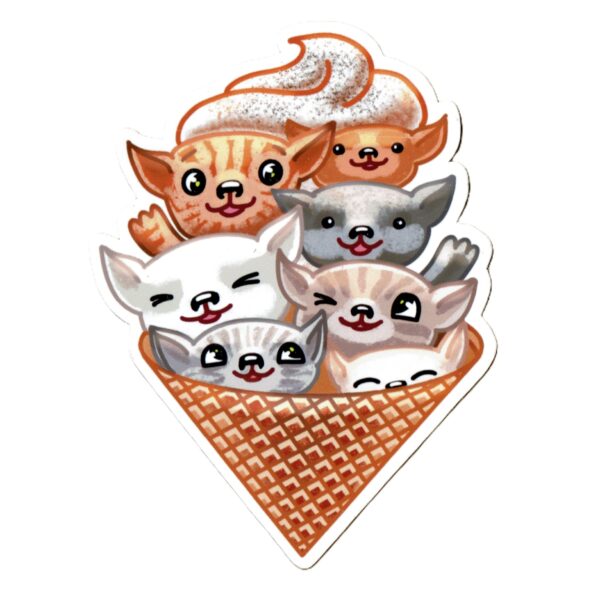 Ice Cats_sticker