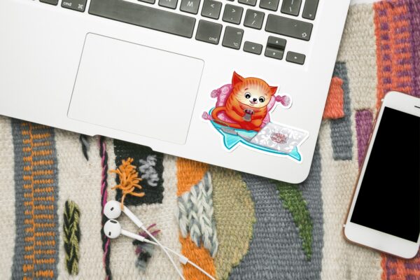 catflix sticker