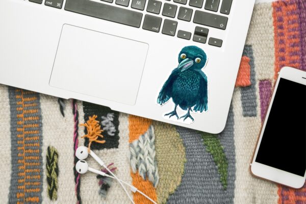 sticker raven