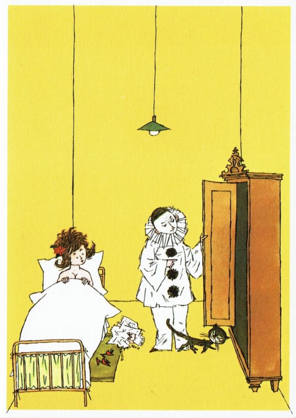 Dame und Clown