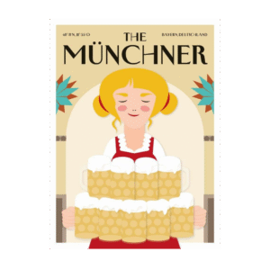 Postcard The Münchner - Biermädel by Cityproducts