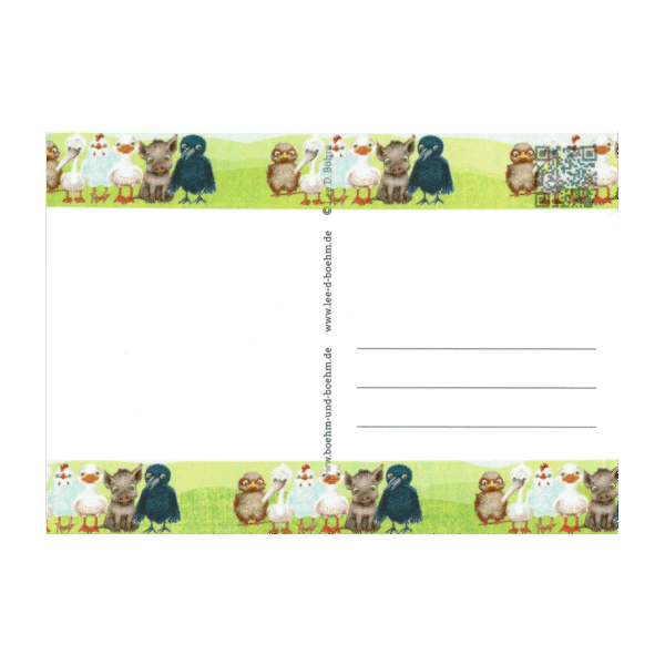 green washi card