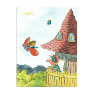 Postcard Der kleine Drache Kokosnuss by Ingo Siegner