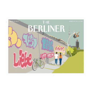 Postcard The Berliner - Berliner Mauer by Cityproducts