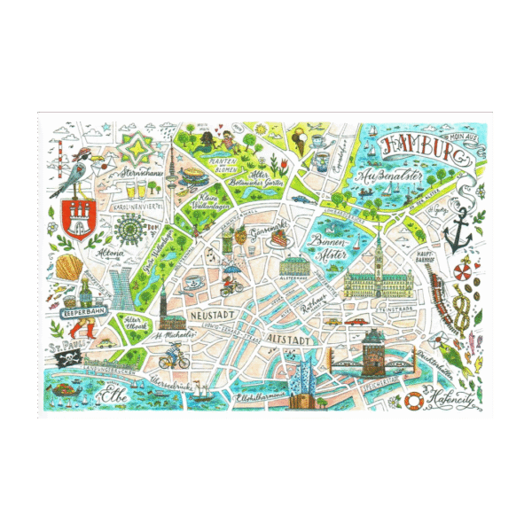 hamburg map