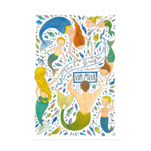 Postcard Viele Grüße vom Meer by Jiska de Waard