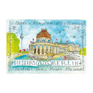 Postcard Berlin Museumsinsel by Jiska de Waard