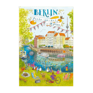 Postcard Berlin Perle an der Spree by Jiska de Waard