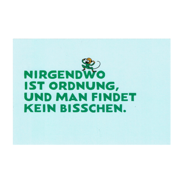 Postcard Pippi Langstrumpf, Ingrid Vang Nyman