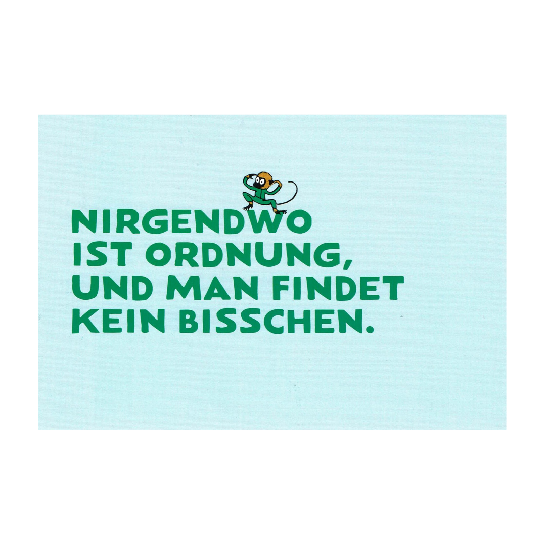 Postcard Pippi Langstrumpf, Ingrid Vang Nyman