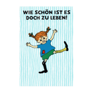 Postcard Pippi Langstrumpf, Ingrid Vang Nyman
