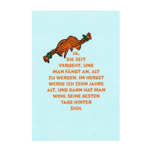 Postcard Pippi Langstrumpf, Ingrid Vang Nyman