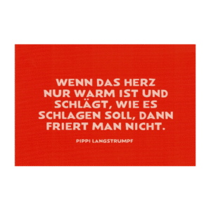 Postcard Pippi Langstrumpf, Ingrid Vang Nyman