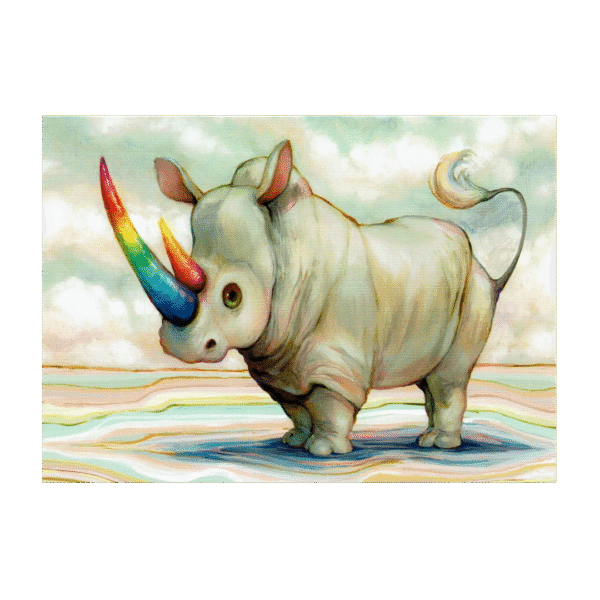 Postcard Albinow Rhinow by Camilla d'Errico