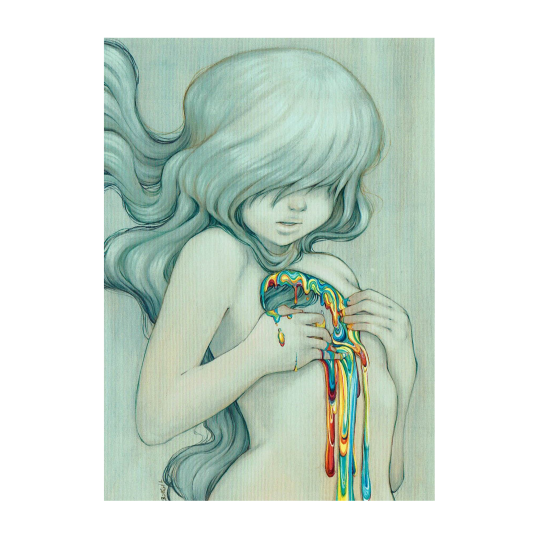 Postcard Beyond the Rainbow, Camilla d'Errico