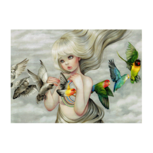 Postcard Flocks of Fortune, Camilla d'Errico