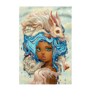 Postcard Little Miss Goo, Camilla d'Errico