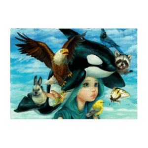 Postcard Northern Exposure by Camilla d'Errico