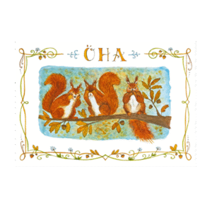 Postcard Öha by Jiska de Waard