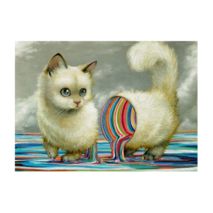 Postcard Self-Pawtrait, Camilla d'Errico