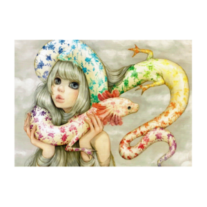 Postcard Spirited Omen, Camilla d'Errico