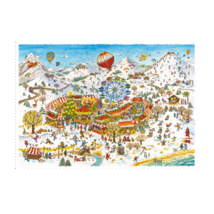Postcard Weihnachtsmarkt by Jiska de Waard