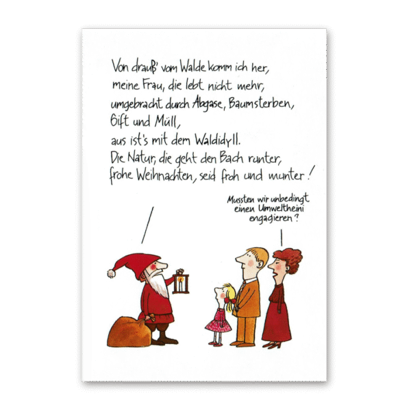 Postcard Froh und Munter, Sven Nordqvist