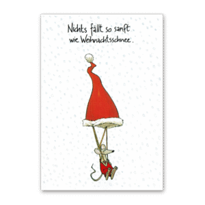 Postcard Nichts fällt so sanft, Sven Nordqvist