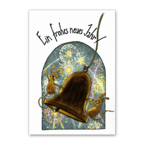 Postcard Frohes Neues, Sven Nordqvist