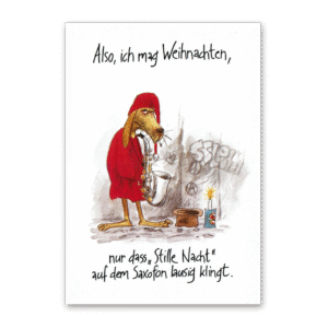 Postcard Stille Nacht, Sven Nordqvist