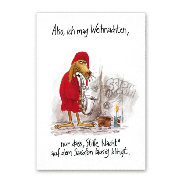 Postcard Stille Nacht, Sven Nordqvist
