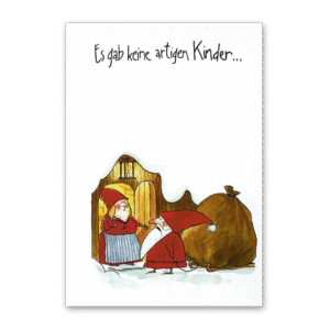 Postcard Keine artigen Kinder, Sven Nordqvist