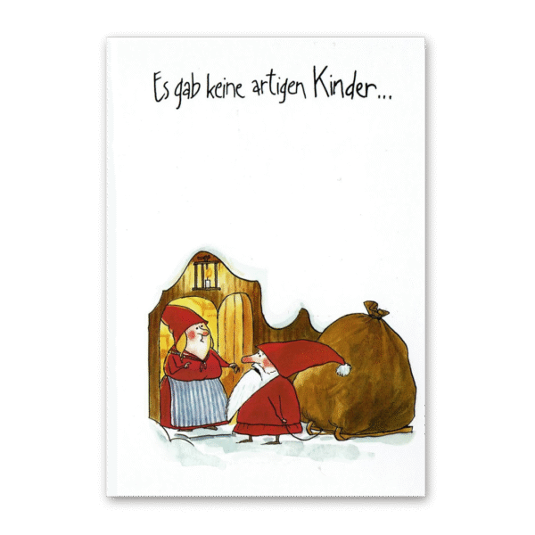 Postcard Keine artigen Kinder, Sven Nordqvist