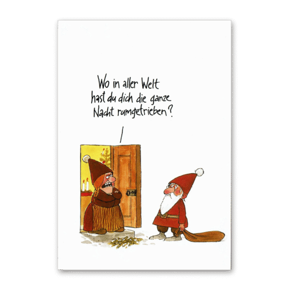 Postcard Rumgetrieben, Sven Nordqvist
