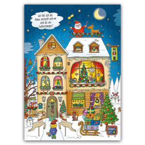 Postcard Wo hat sich die Maus versteckt, Charis Bartsch