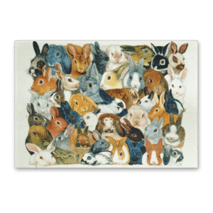 Postcard Rabbits, Pat Scott