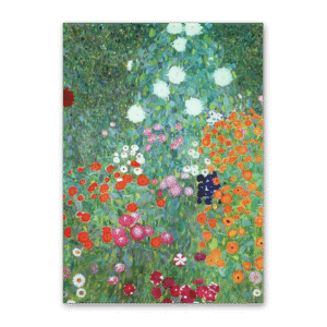 Postcard Blumengarten, Gustav Klimt