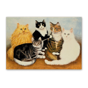 Postcard Cat's Cradle, Pat Scott