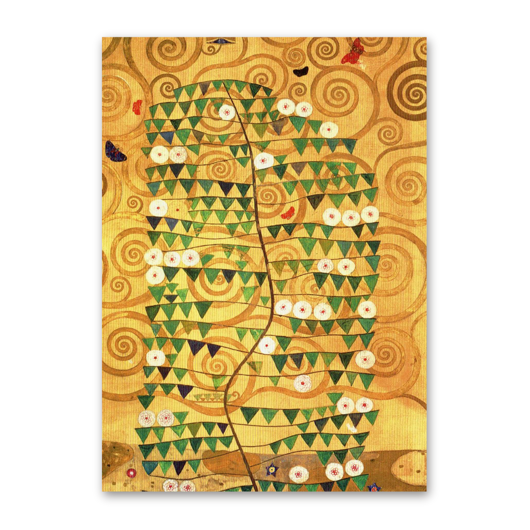 Postcard Der Baum des Lebens, Gustav Klimt