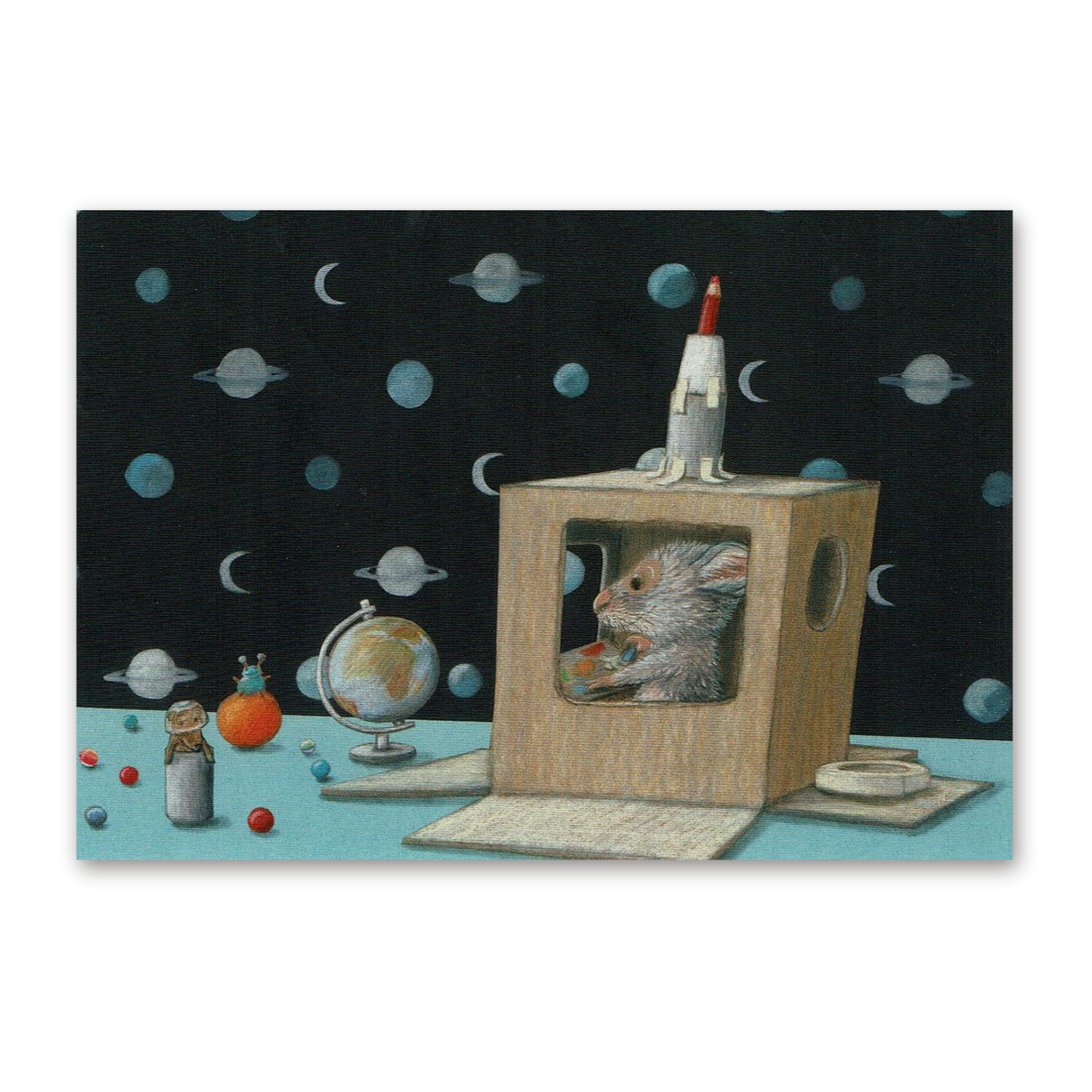 Postcard Kann ich alleine, Kathrin Schärer