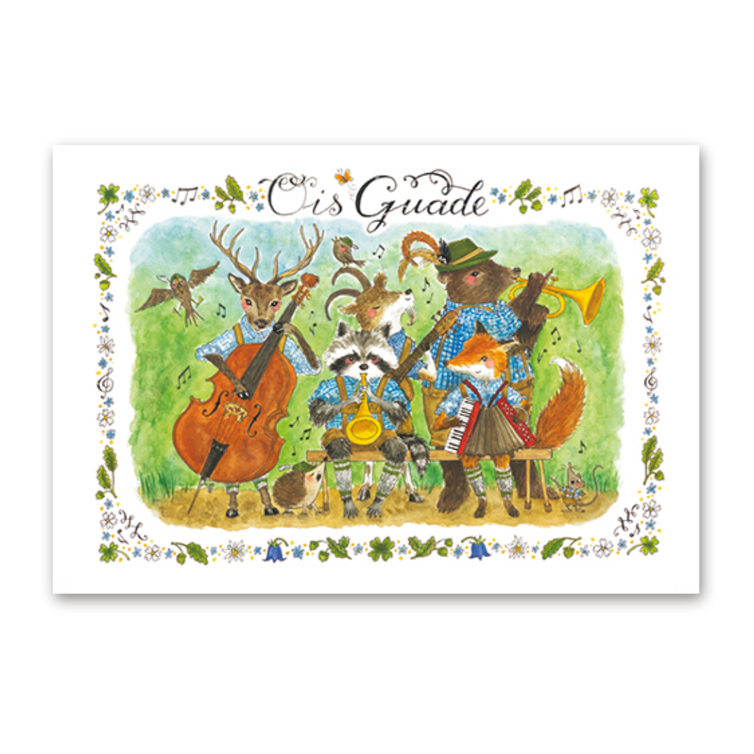 Postcard Ois Guade, Jiska de Waard