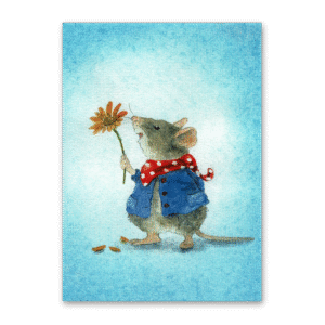 Postcard Mäusepost, Daniela Drescher