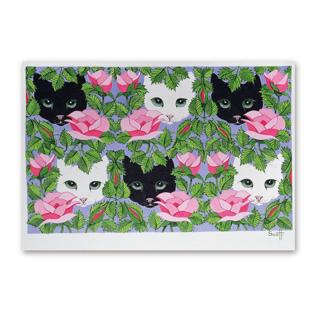 Postcard Heres Looking at You, Pat Scott