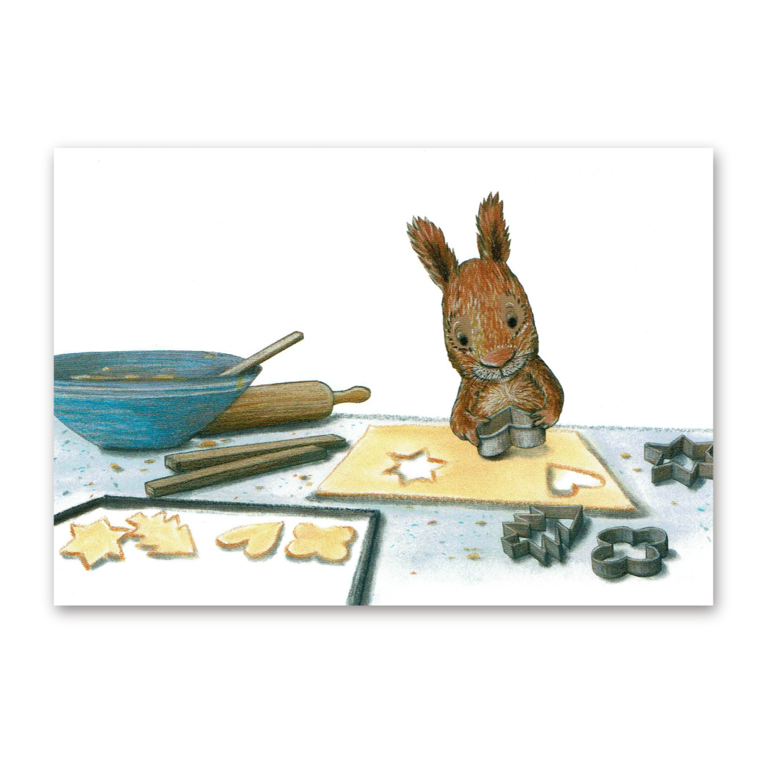 Postcard Kann ich alleine, Kathrin Schärer