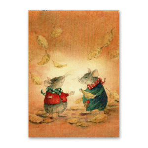 Postcard Mäusepost, Daniela Drescher