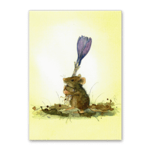 Postcard Mäusepost, Daniela Drescher