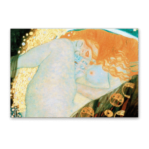Postcard Danae, Gustav Klimt