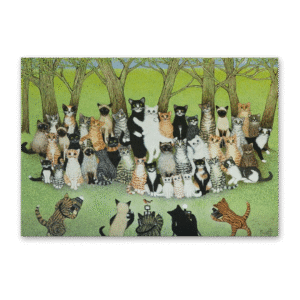 Postcard Watch the Birdie, Pat Scott