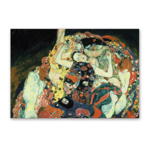 Postcard Die Jungfrau, Gustav Klimt